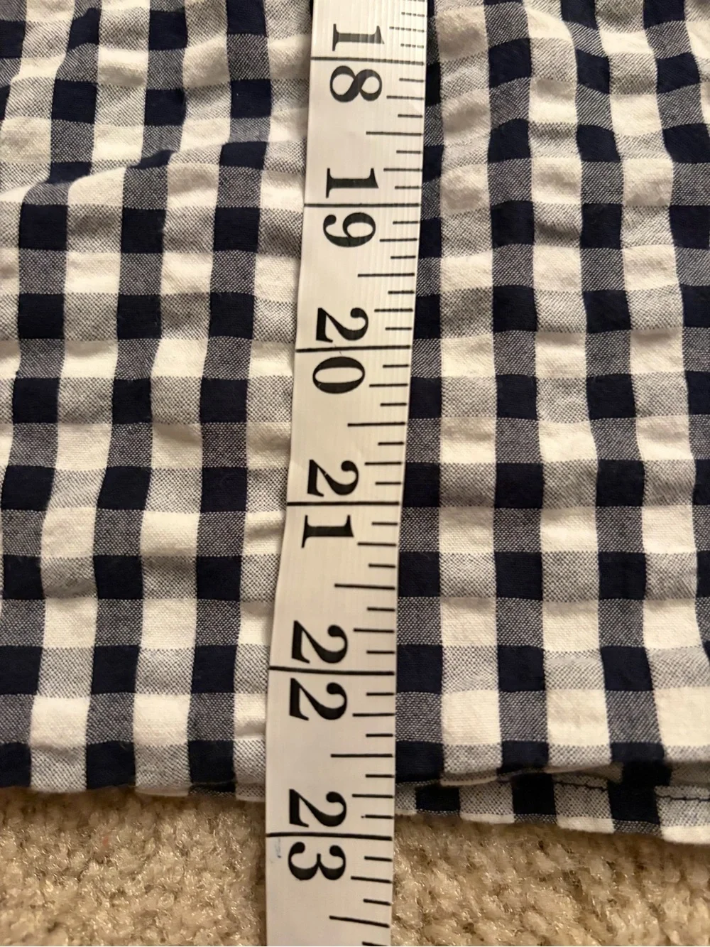 J.Crew Blouse Gingham Embroidered Square Neck Cottagecore Peasant Boho Sz small